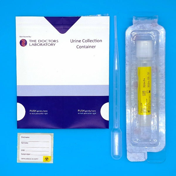 Home STI test kit contents